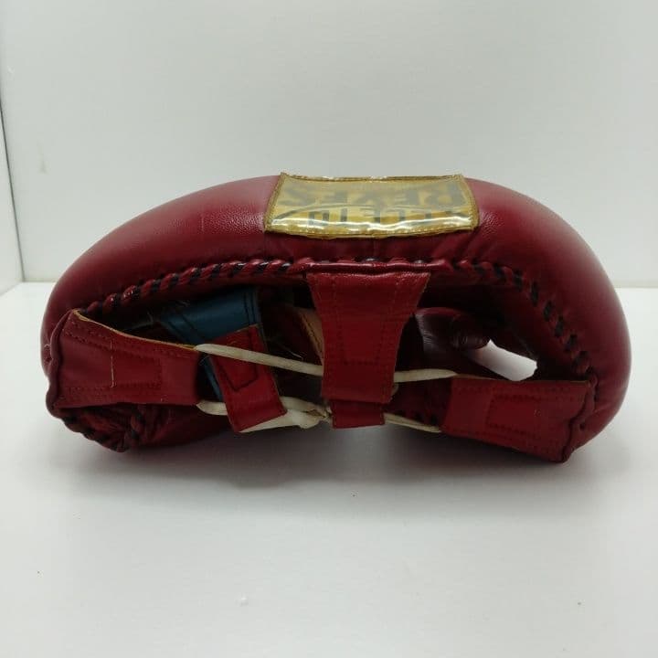 REYES ヘッドギア レッド フルカバータイプ 皮革 レア
