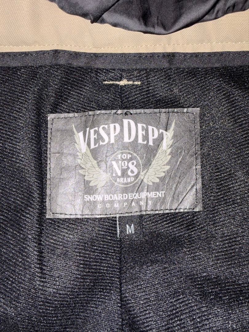 VESP ベスプ スノーボードウェア 上下セット セットアップ ベージュ