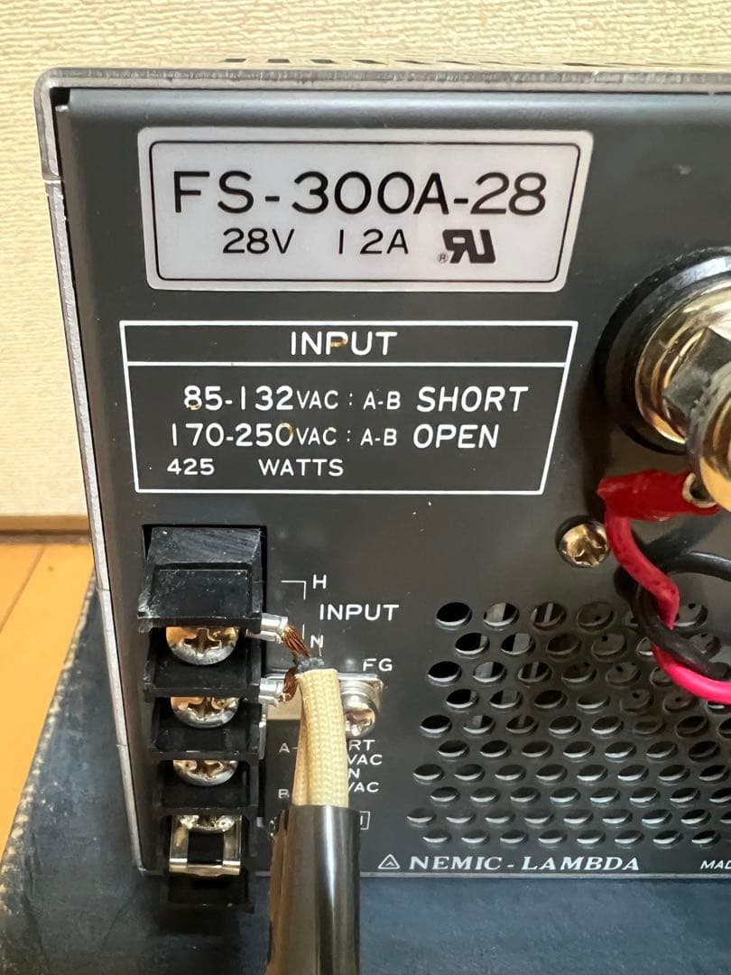 NEMIC LAMBDA POWER SUPPLY FS-300A-28 電源