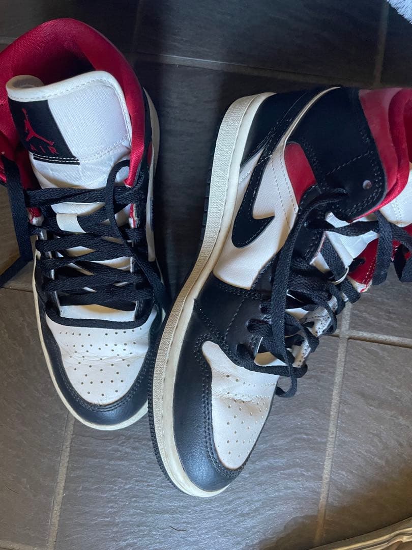 Nike Air Jordan 1 ホワイト/ブラック/レッド