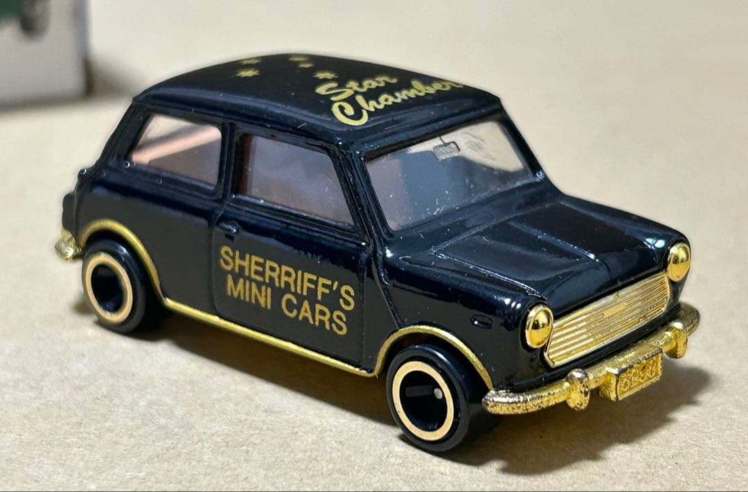 トミカ ミニクーパー シェリフ sheriff 黒