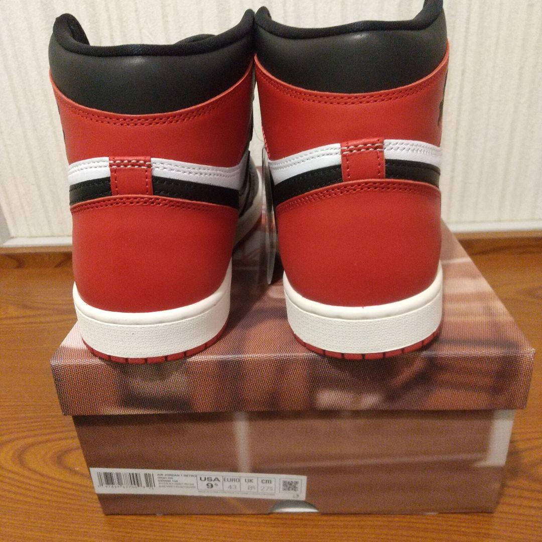 Air Jordan 1 つま黒 エアジョーダン1 　Black toe
