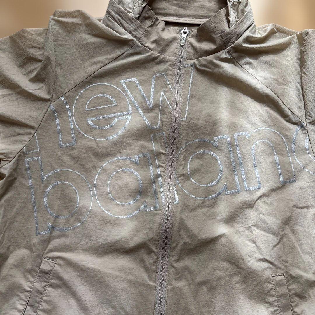 New Balance golfレディース薄手ジャケット ベージュサイズ2