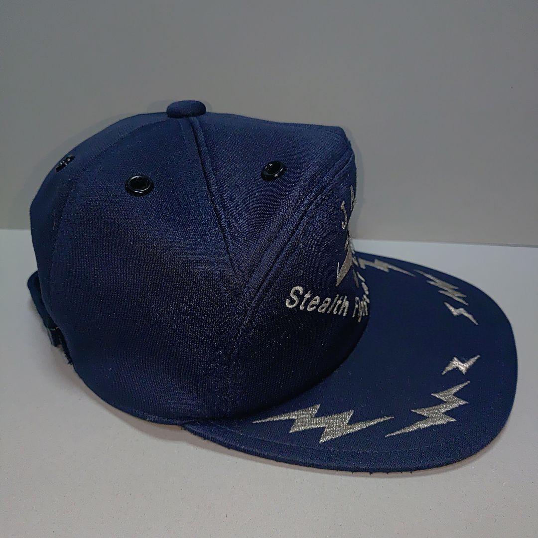 F-35 ライトニング2 JASDF刺繍 CAP キャップ 日本製 ネイビー美品