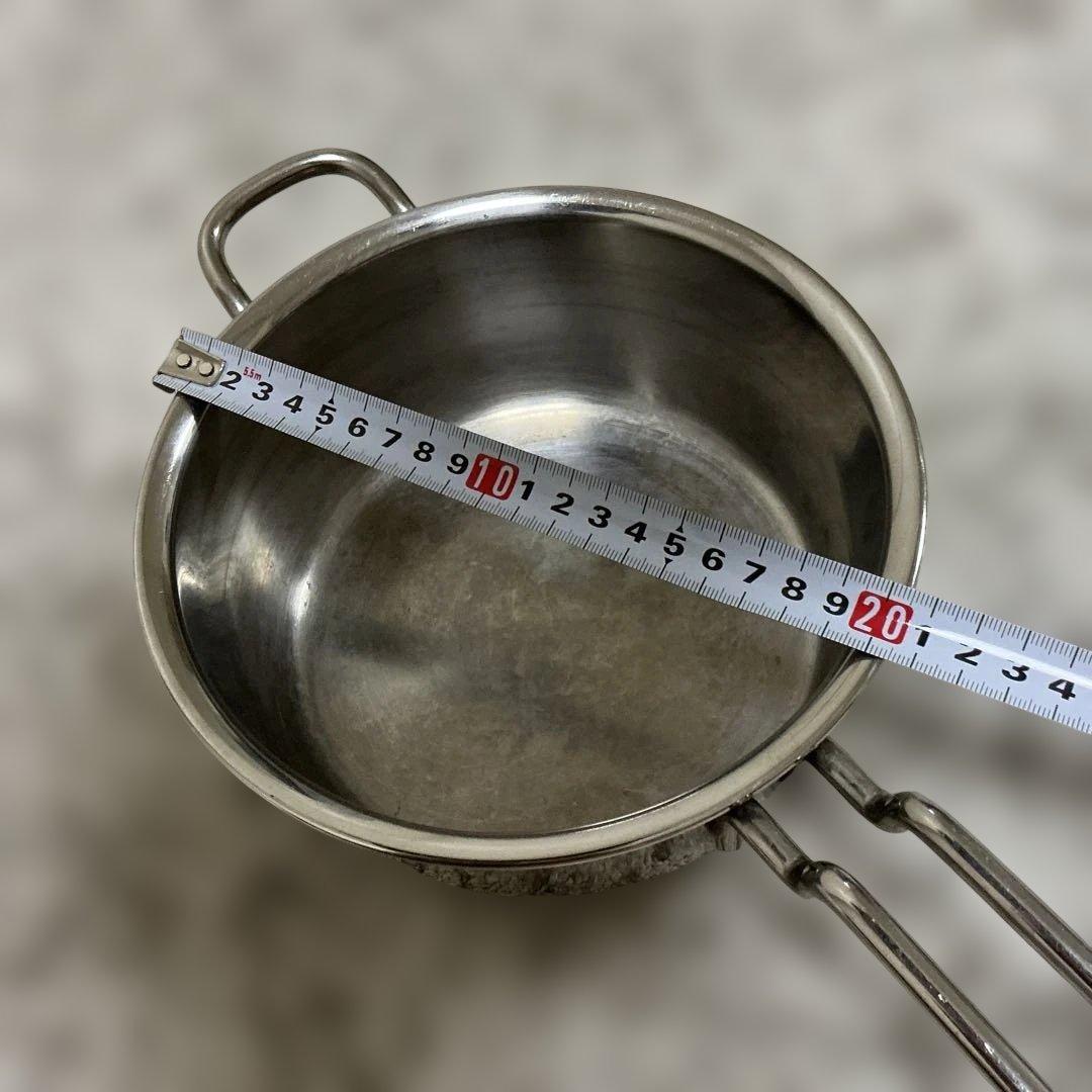 geo product 18cm 2.0l ステンレス片手鍋　蓋付き