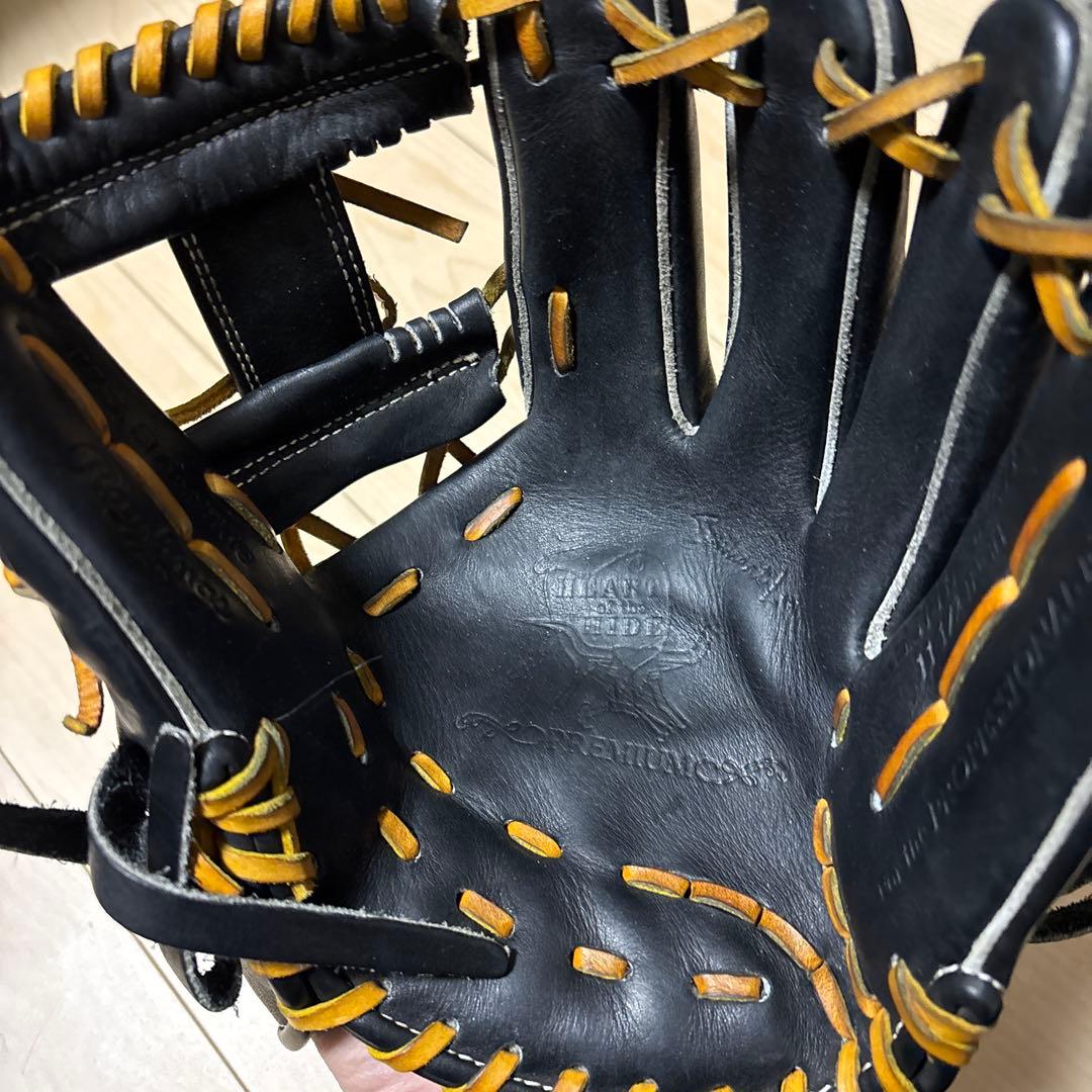 Rawlings 硬式兼軟式グローブ 黒