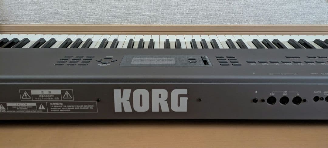 KORG シンセサイザー N264 工場出荷状態復旧　FDD動作不良ジャンク扱い