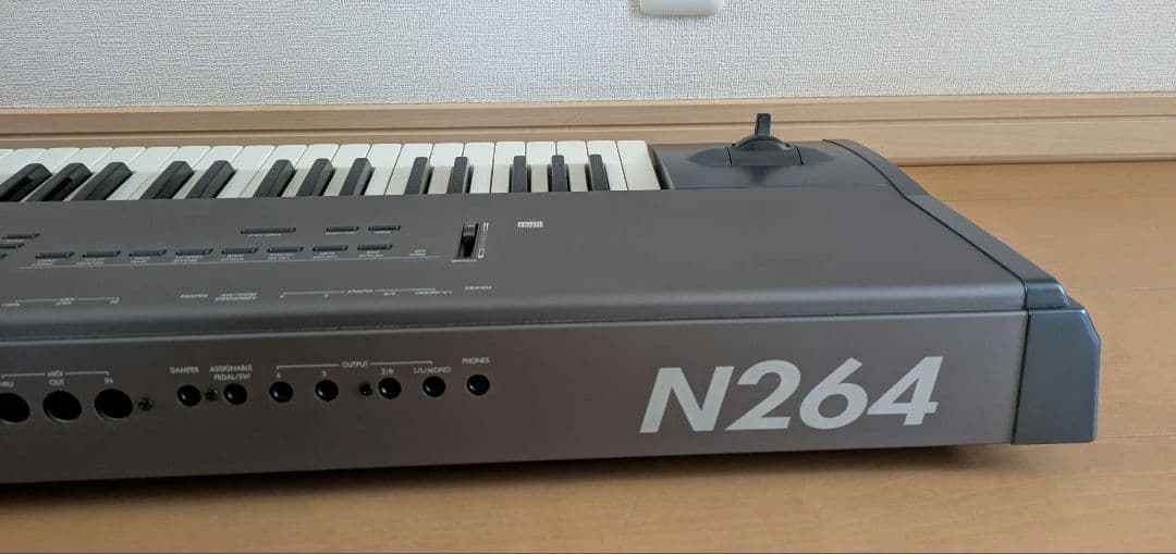 KORG シンセサイザー N264 工場出荷状態復旧　FDD動作不良ジャンク扱い