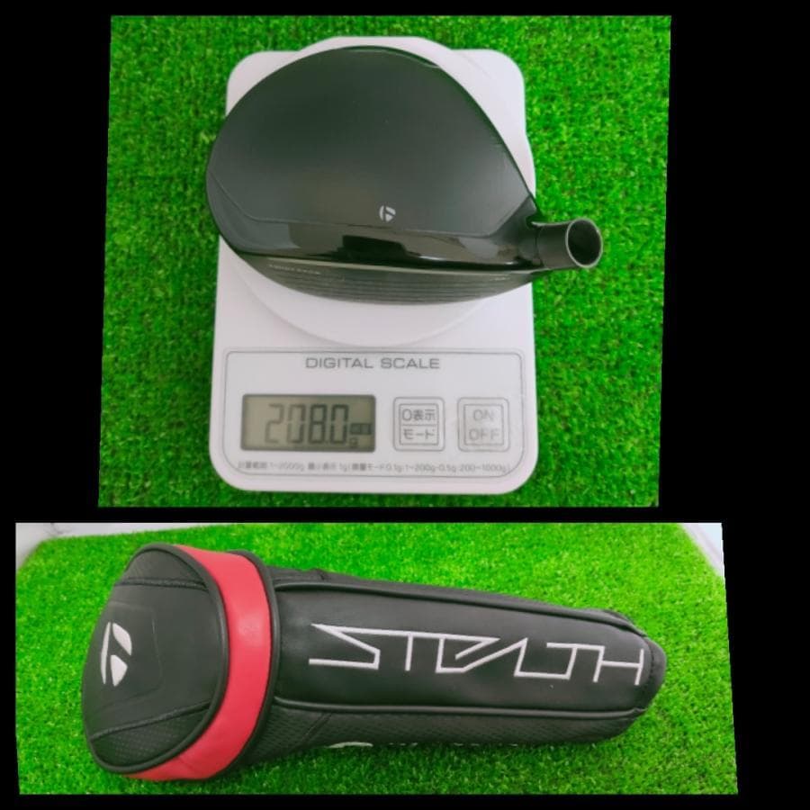 テーラーSTEALTH PLUS+ 15度ヘッド。ステルスプラス 3W カバー付