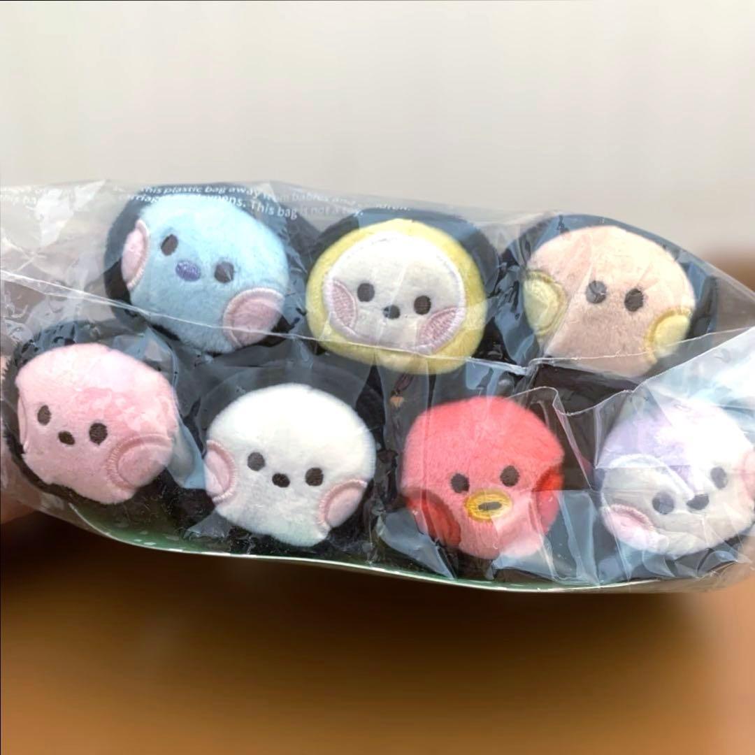 【現品限り】minini キンパぬいぐるみセット(韓国屋台グルメ) BT21