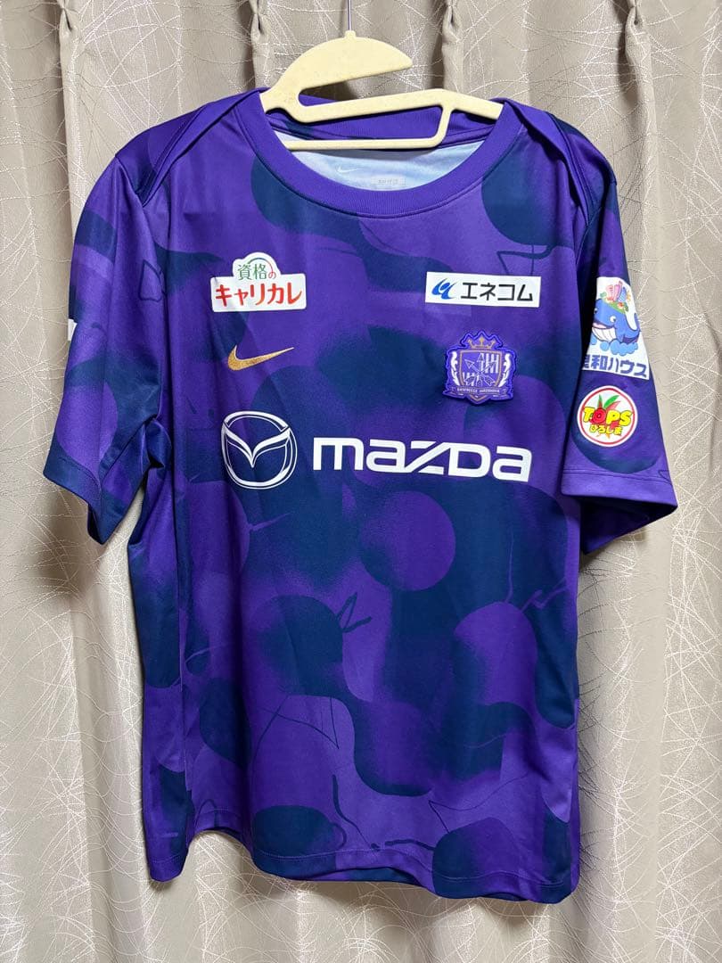 加藤陸次樹選手サイン入りサンフレッチェ広島 25NIKEプレマッチトップ　XXL