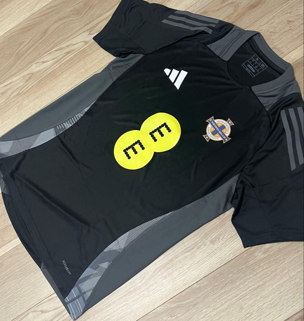 adidas 北アイルランド代表　トレーニングシャツ　プレマッチシャツ　練習着