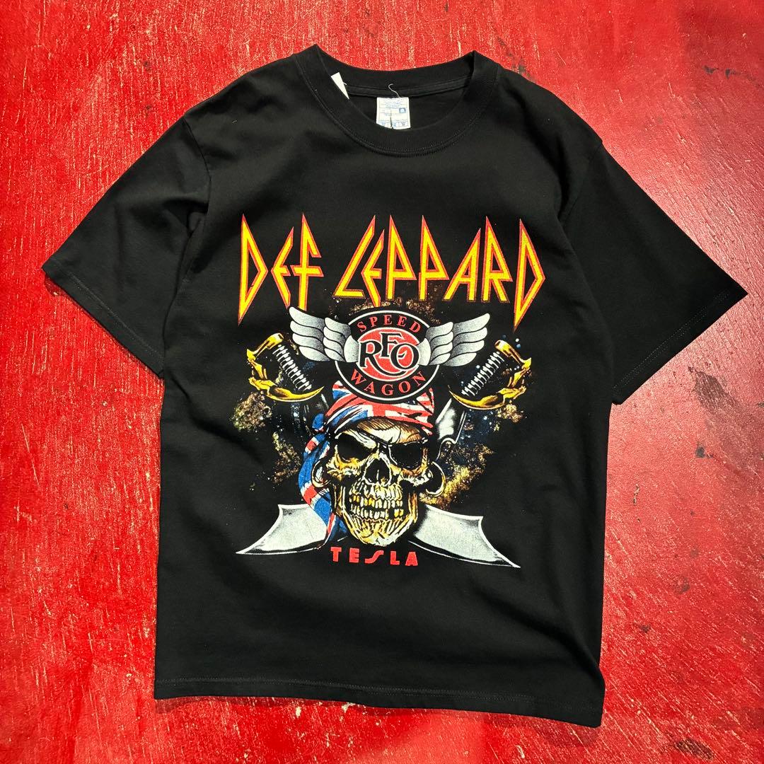 DEF LEPPARD ツアープリント バンドTシャツ
