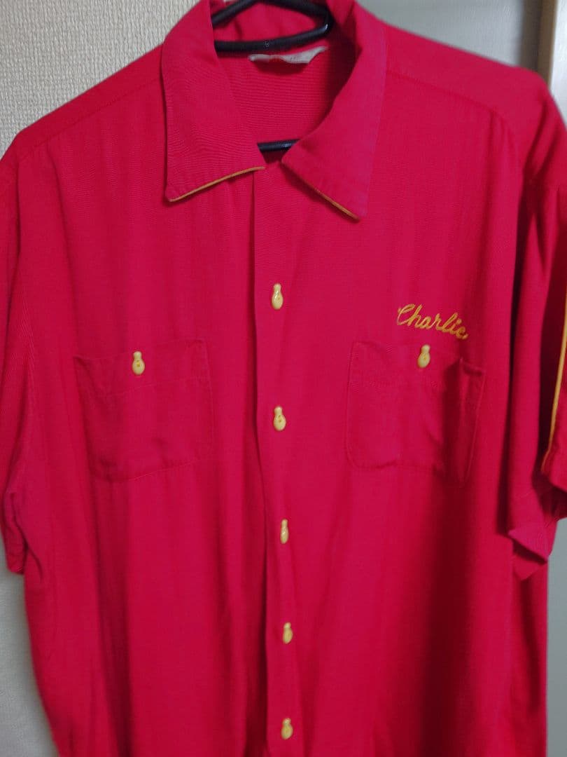 60S ビッグサイズ AIR FLO ボーリングシャツ XL ヴィンテージ