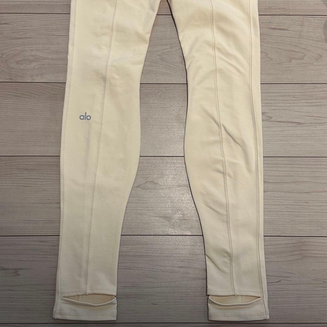 最終価格！Alo Yoga完売品 ハイウエストレギンス XS パステルイエロー