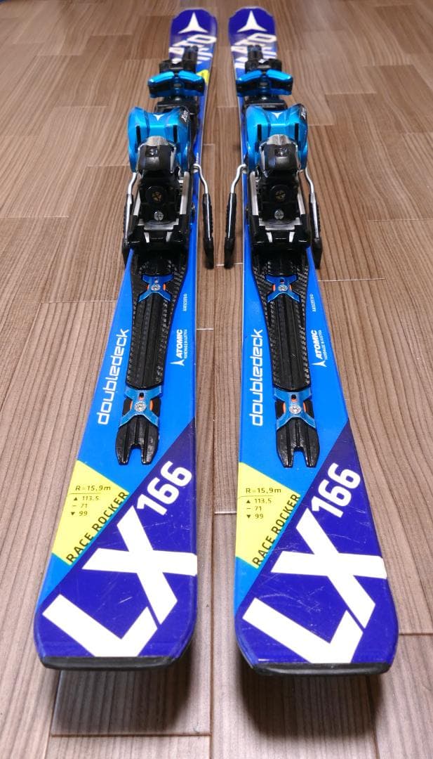 ★ATOMIC BLUESTER LX★166cm★スキー＆ビン★中級者の方～