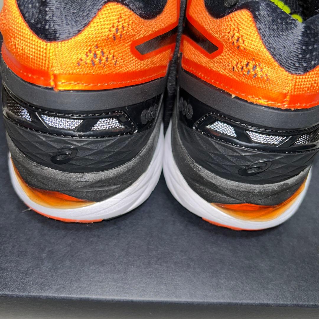 asics FLYTEFOAM オレンジ シューズ
