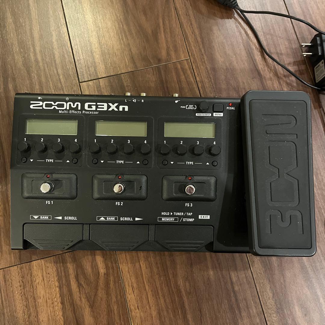 ZOOM G3Xn マルチエフェクター ACアダプター付 ハードケース付 おまけ