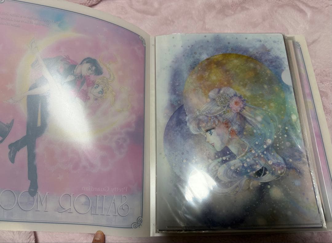 セーラームーン A4クリアファイル /シール