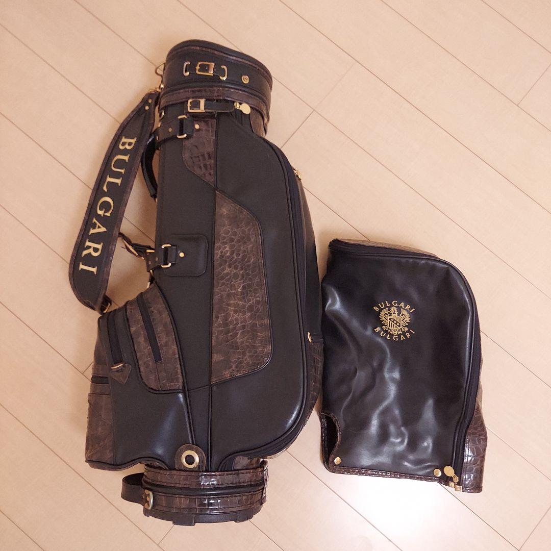 BULGARI ブルガリ キャディバッグ クロコダイル ★希少美品