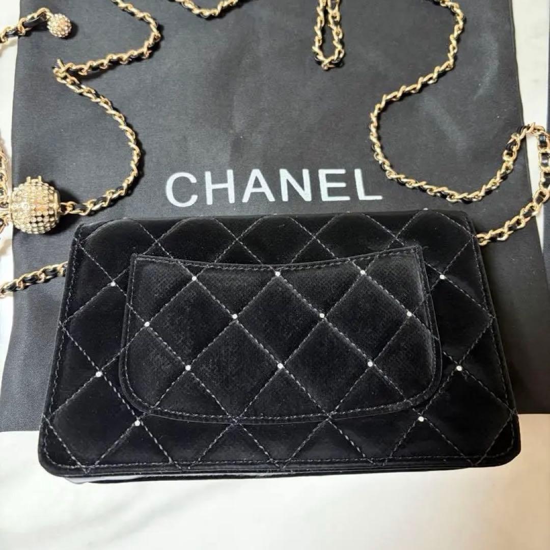 シャネル CHANEL ノベルティ チェーンウォレット ショルダーバック