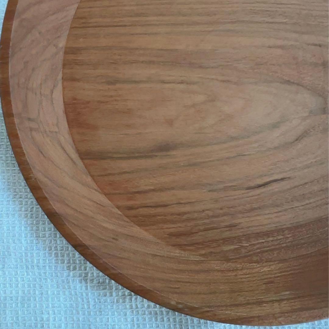 woodpecker 山桜 お皿 木製トレイ 8寸 作家 福井賢治