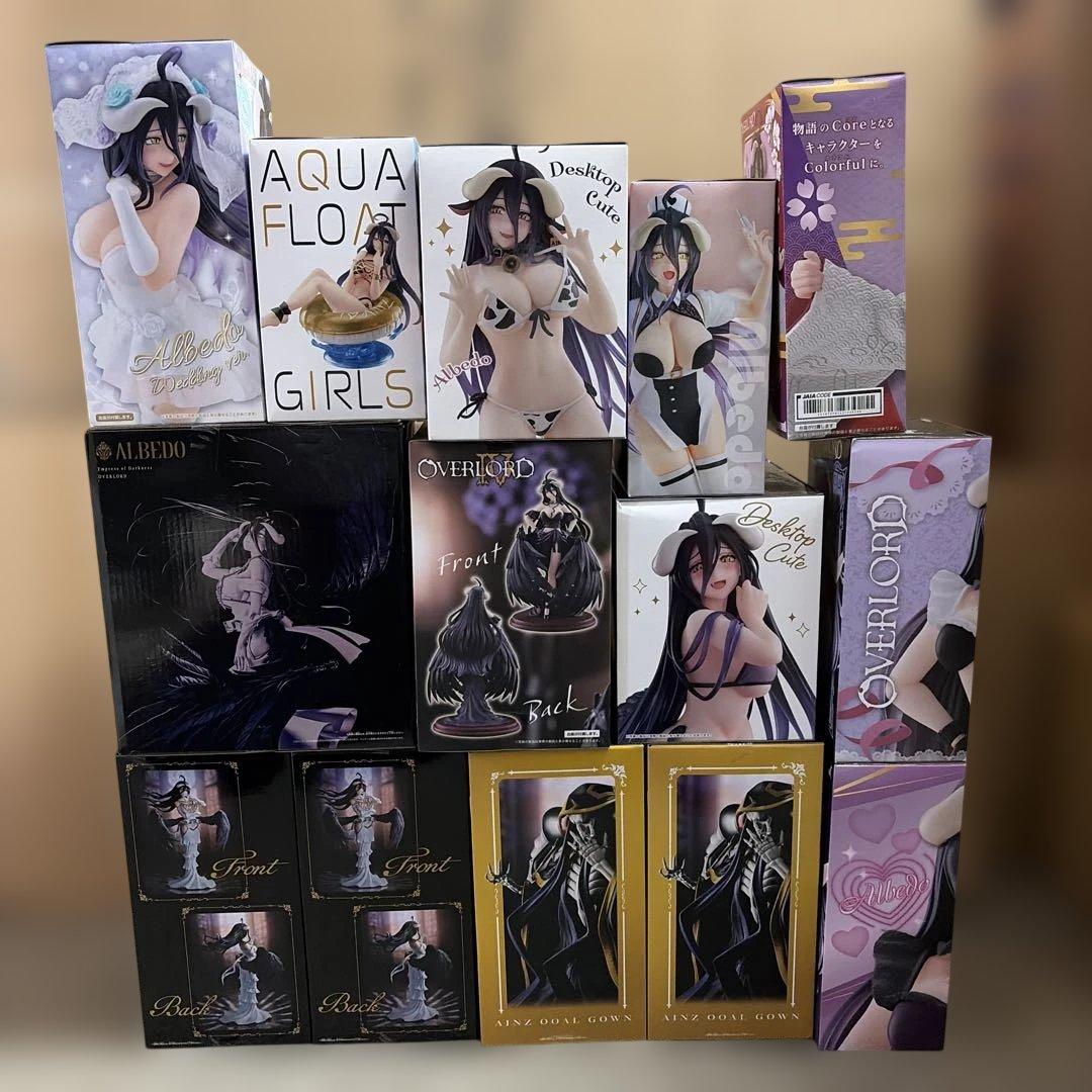 オーバーロード アルベド アインズ・ウール・ゴウン フィギュア 14体セット