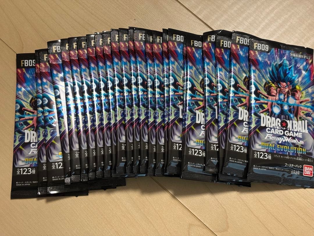 ドラゴンボール　デュアルエボリューション　1BOX 24パック 統一パック