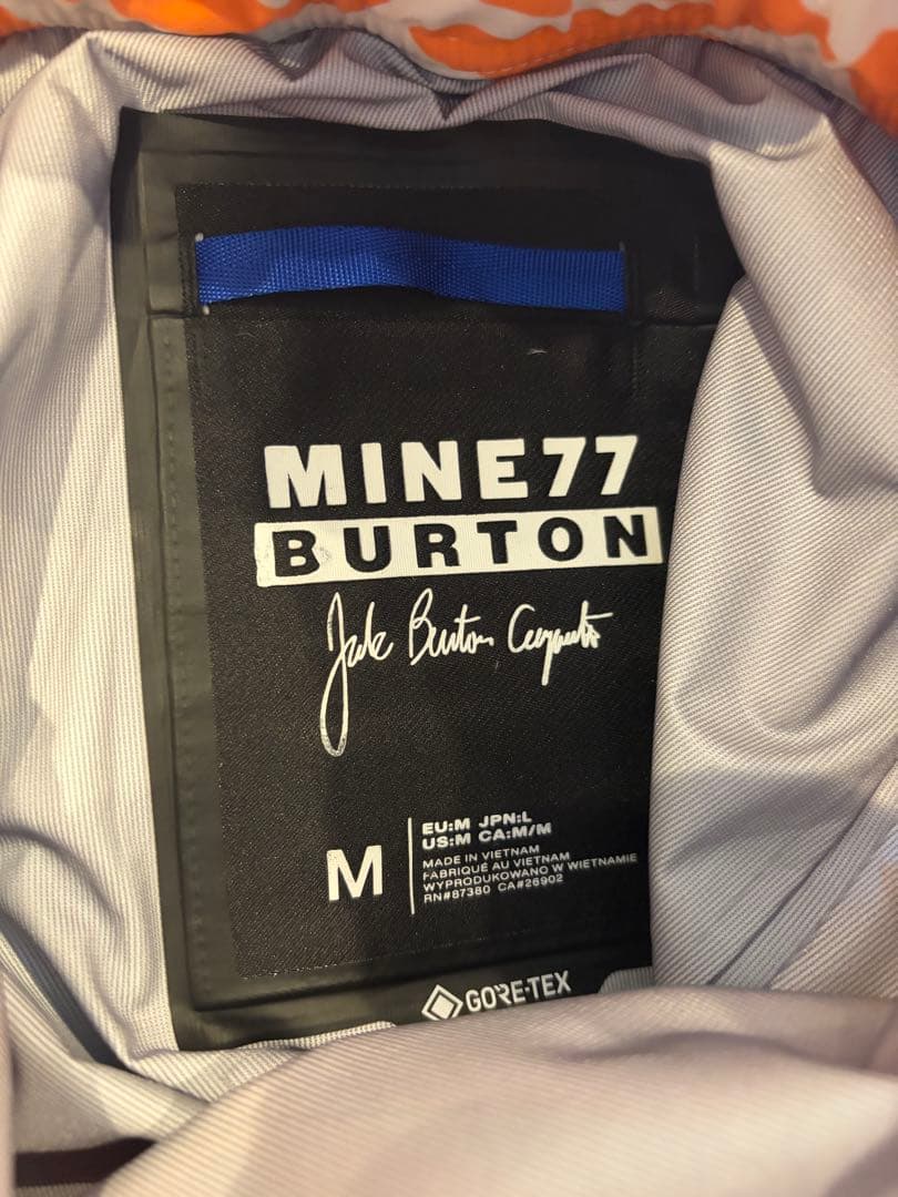 Burton MINE 77 GORE-TEX 3L ストレッチ パンツ