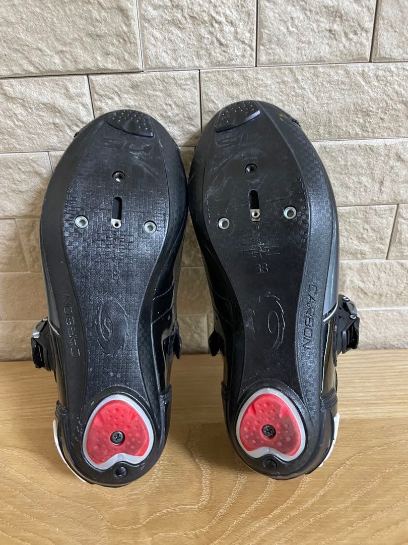 【美品】SIDI ブラック シューズ ダイヤル式 KAOS