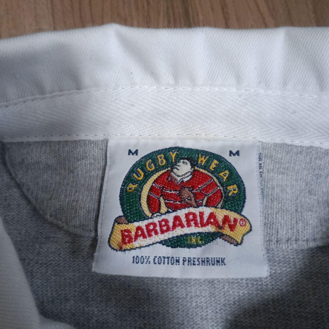 セール中BARBARIAN カナダ製ラガーシャツ M 1/4より7980円