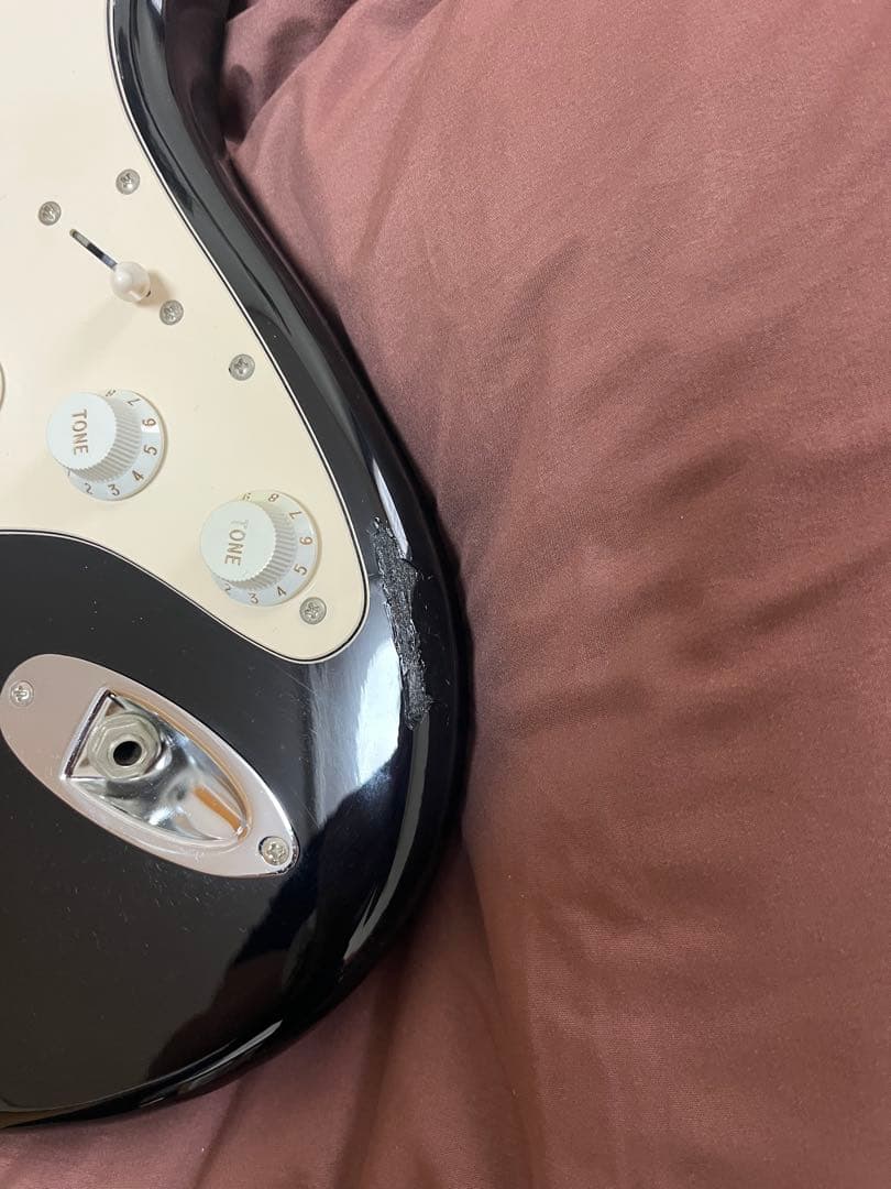 【調整済】スクワイア　Squier fender エレキギター　ストラト