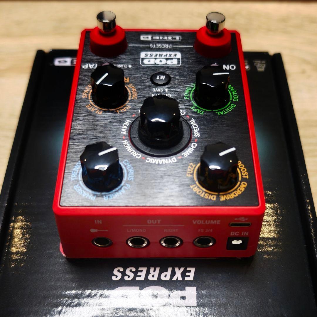 LINE6／POD EXPRESS／ギターマルチエフェクター