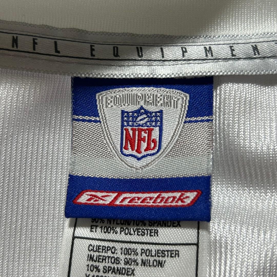 美品NFLカウボーイズ肉厚ゲームTシャツ両面刺繍ワッペン白ホワイトアメリカ古着