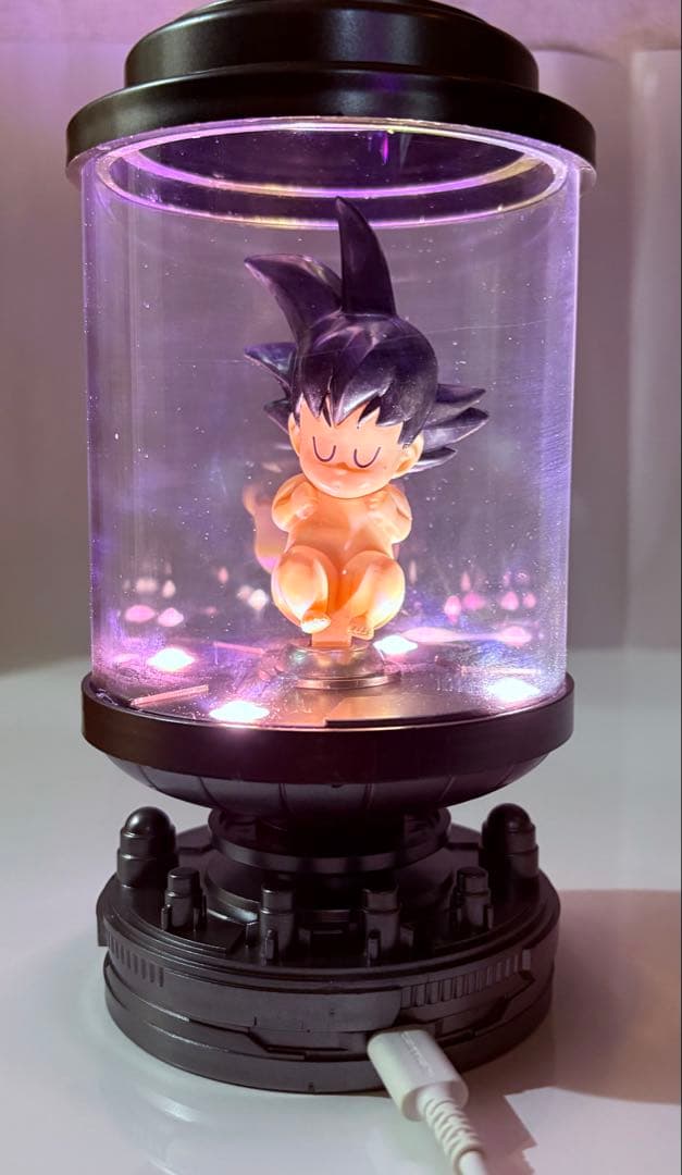 ドラゴンボール 孫悟空 幼少期 LEDカプセルフィギュア ライト USB付 希少