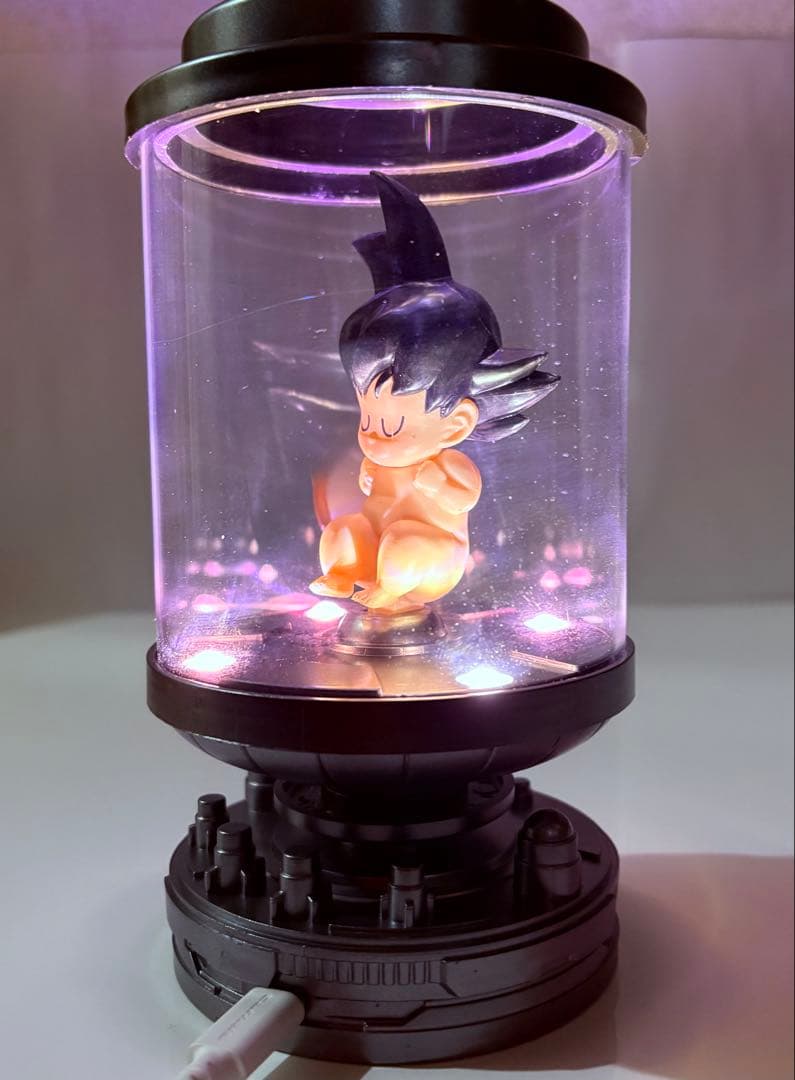 ドラゴンボール 孫悟空 幼少期 LEDカプセルフィギュア ライト USB付 希少