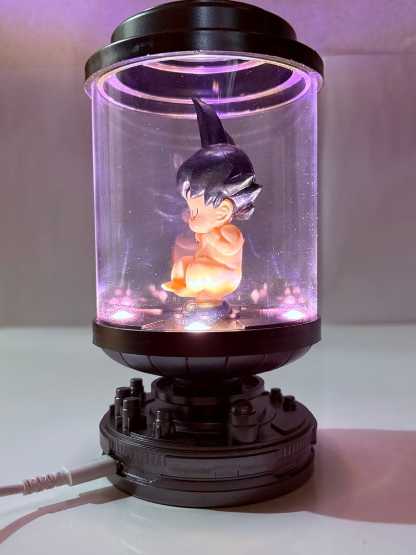 ドラゴンボール 孫悟空 幼少期 LEDカプセルフィギュア ライト USB付 希少