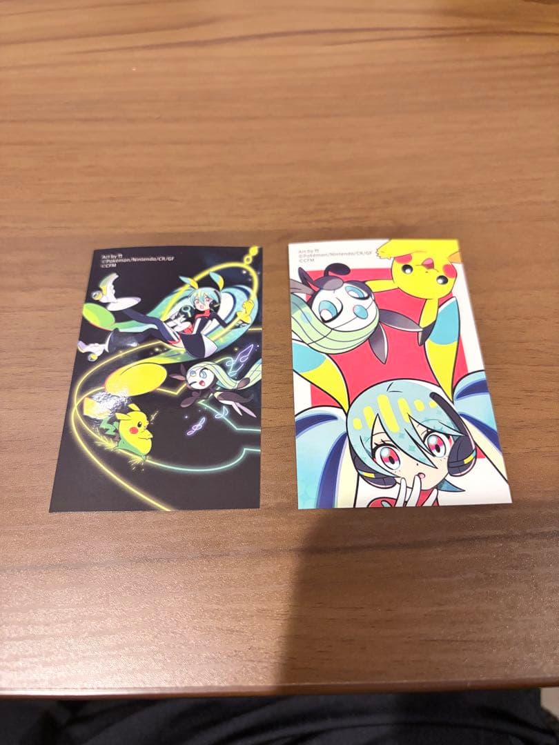 ポケモン 初音ミク VOLTAGE ライブ　ペンライト ステッカー　セット