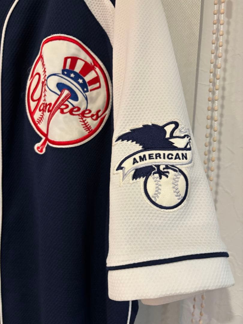 ニューヨークヤンキース メジャーリーグ ユニフォーム MLB ベースボールシャツ
