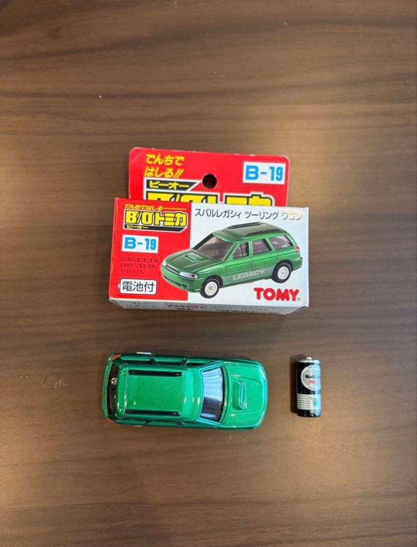 【日本製】B/Oトミカ パジェロ レガシィ 1992 TOMY 箱付き