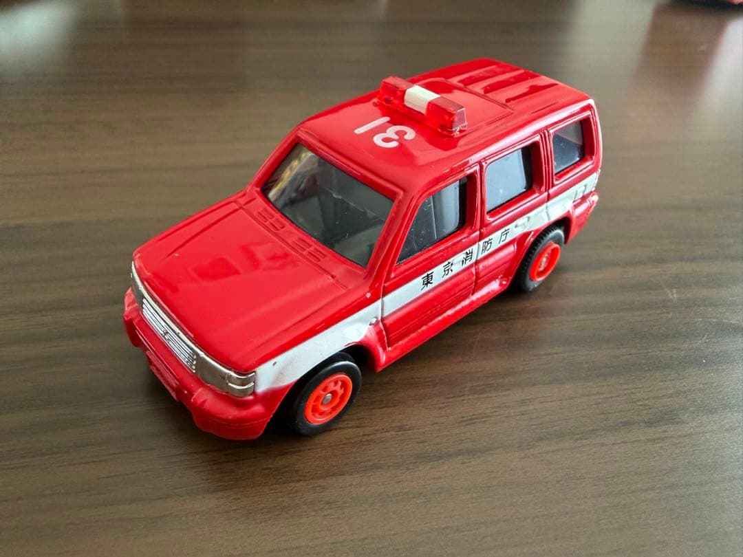 【日本製】B/Oトミカ パジェロ レガシィ 1992 TOMY 箱付き