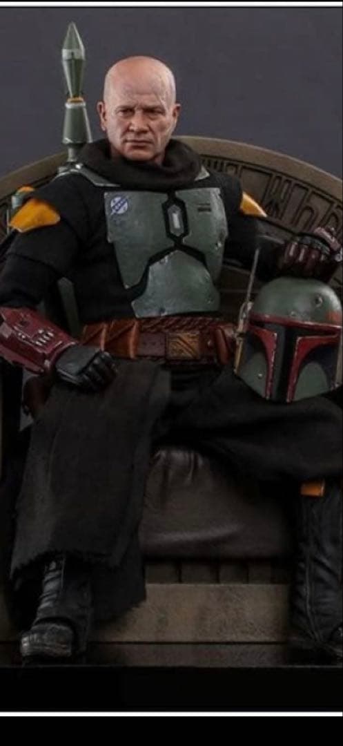 ホットトイズ スターウォーズ ボバフェット 1/6スケール ヘッドのみ。