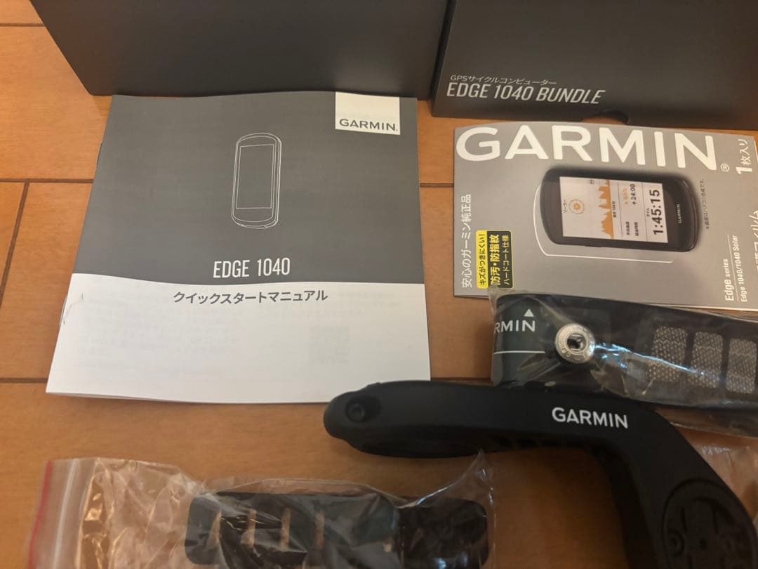 GARMIN EDGE 1040 日本国内版　ライト&リアレーダーセット