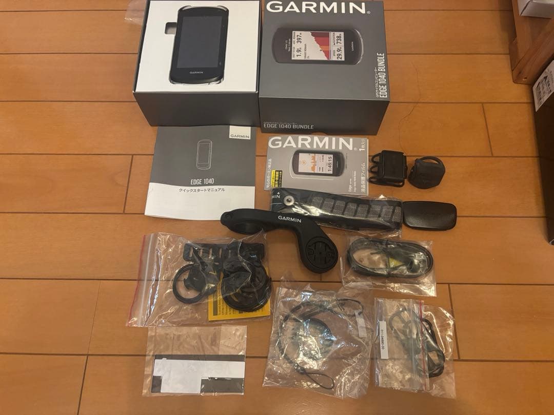 GARMIN EDGE 1040 日本国内版　ライト&リアレーダーセット