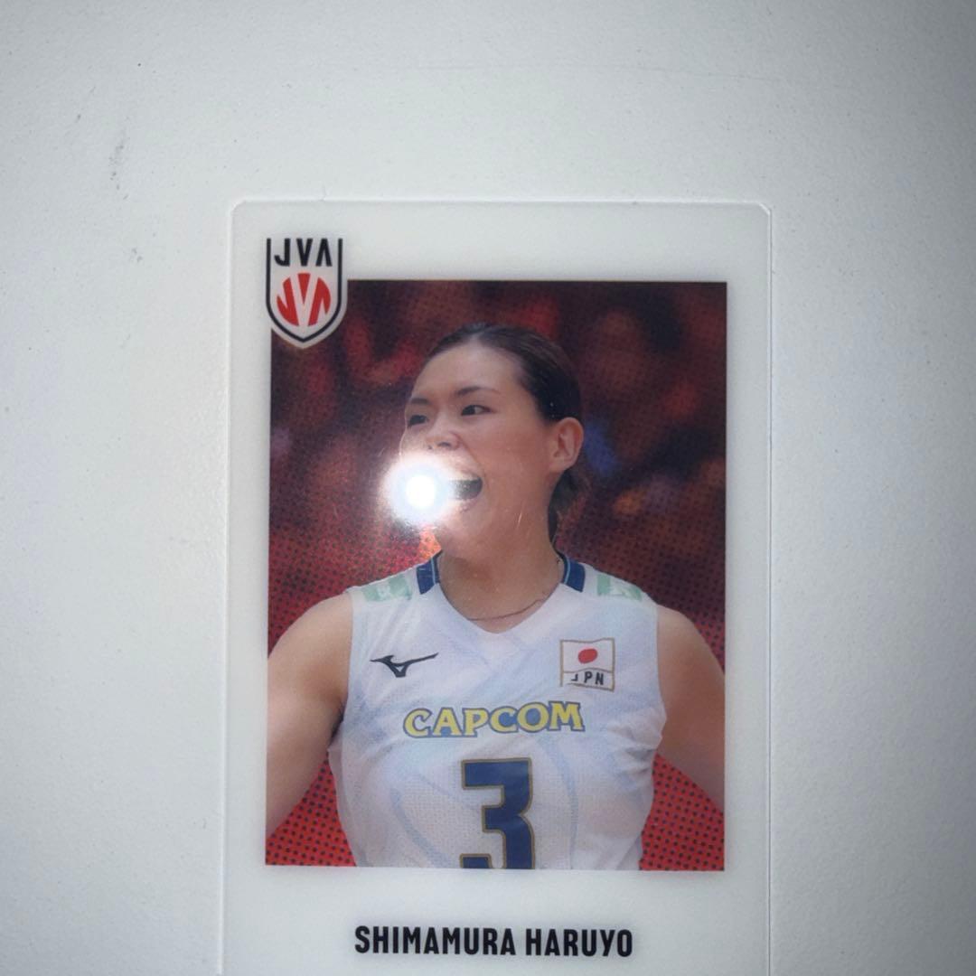 バレーボール 女子 日本代表 選手　トレーディングカード
