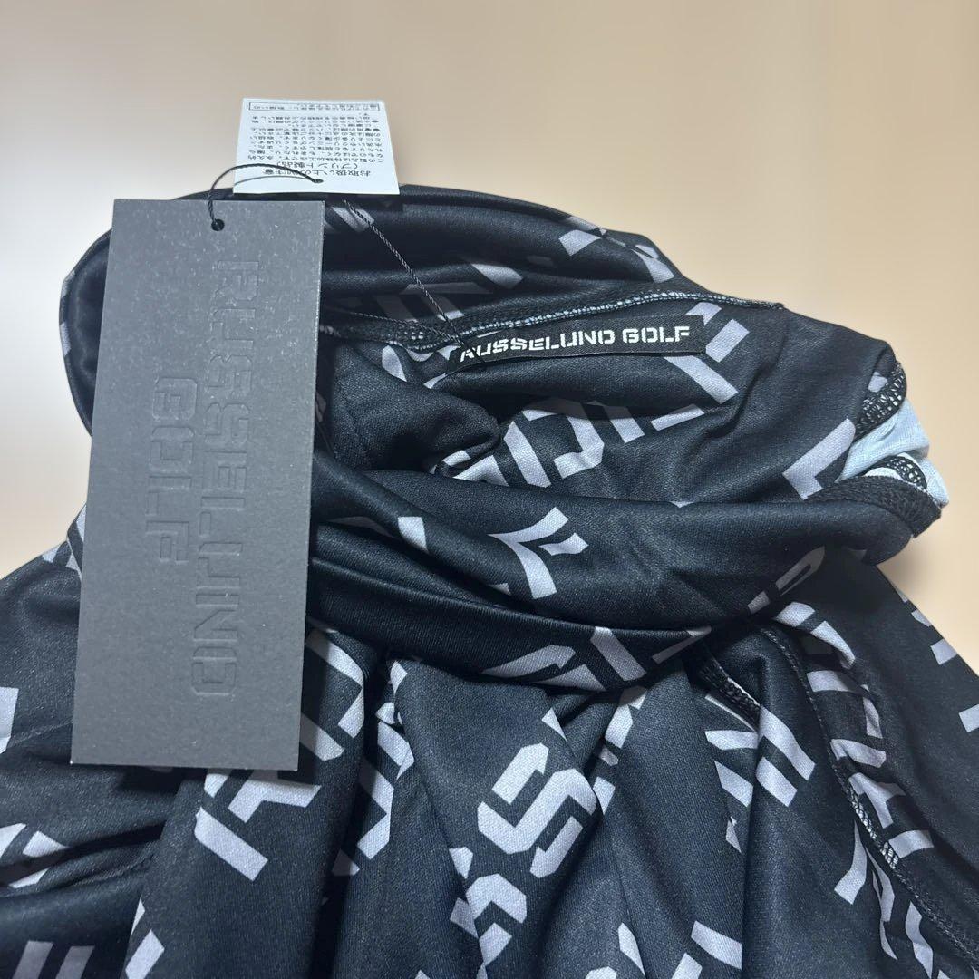 ★新品★ RUSSELUNO GOLF ブラック ハーフジップシャツ