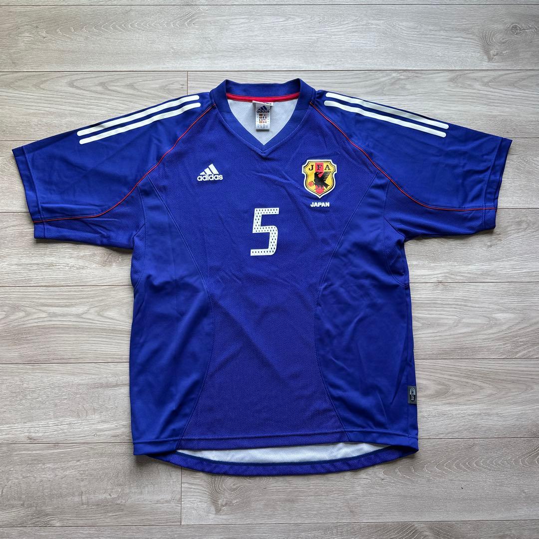 adidas サッカー 日本代表 レプリカ ユニフォーム XO 稲本 2002