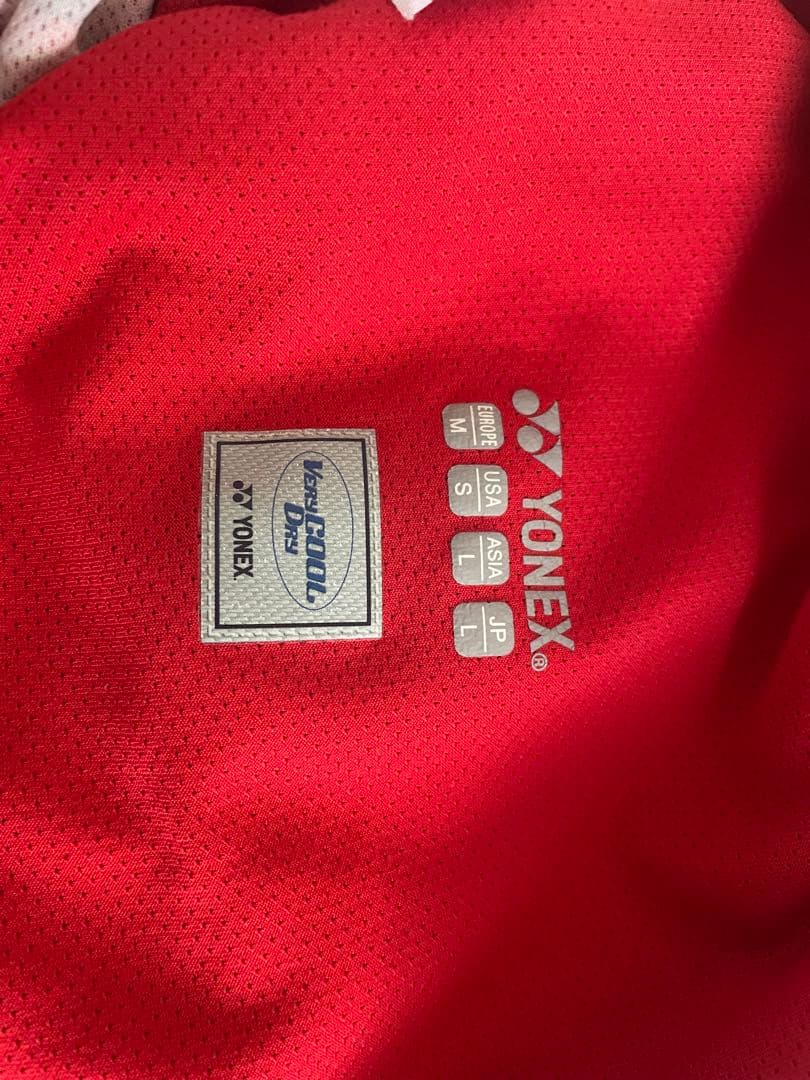 YONEX バドミントンパンツ 赤 L