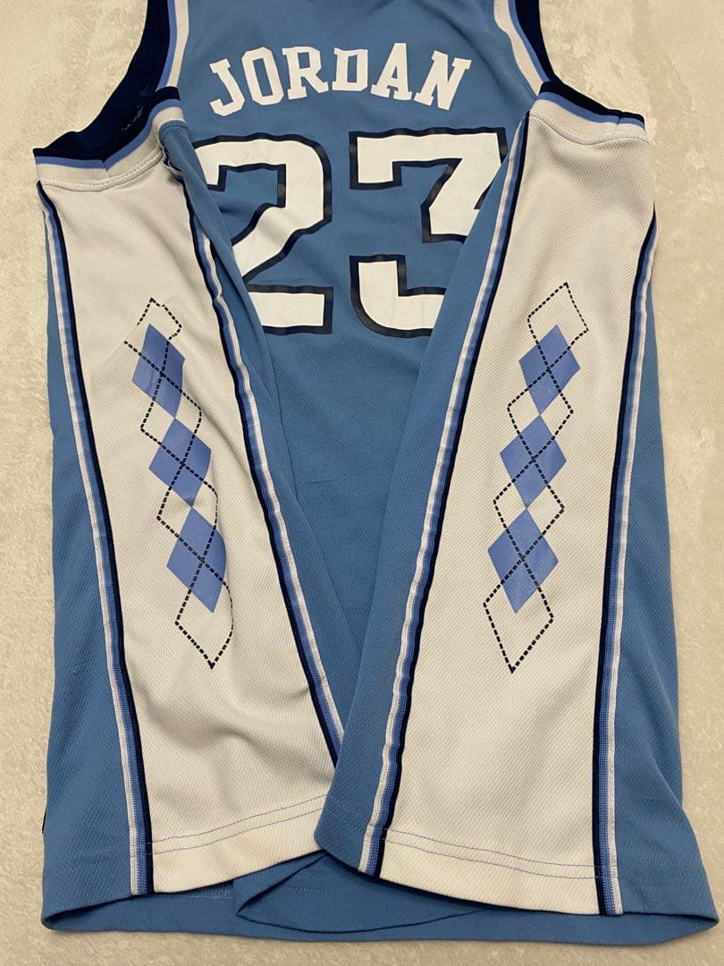 NIKE Jordan ノースカロライナ バスケットユニ 23 M.ジョーダン