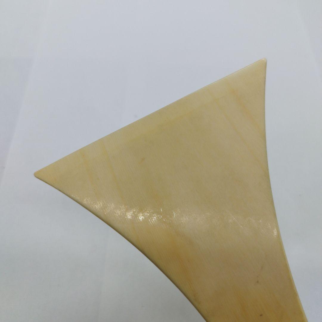 天然素材　和楽器 弦楽器　三味線 撥 バチ 重さ約　81  g